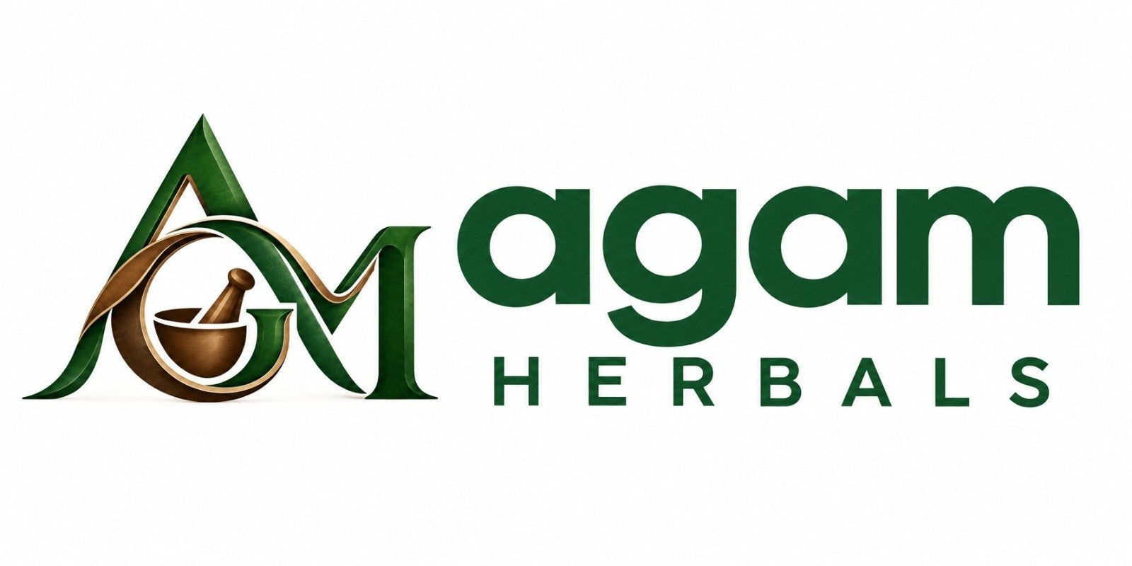 agam herbals logo
